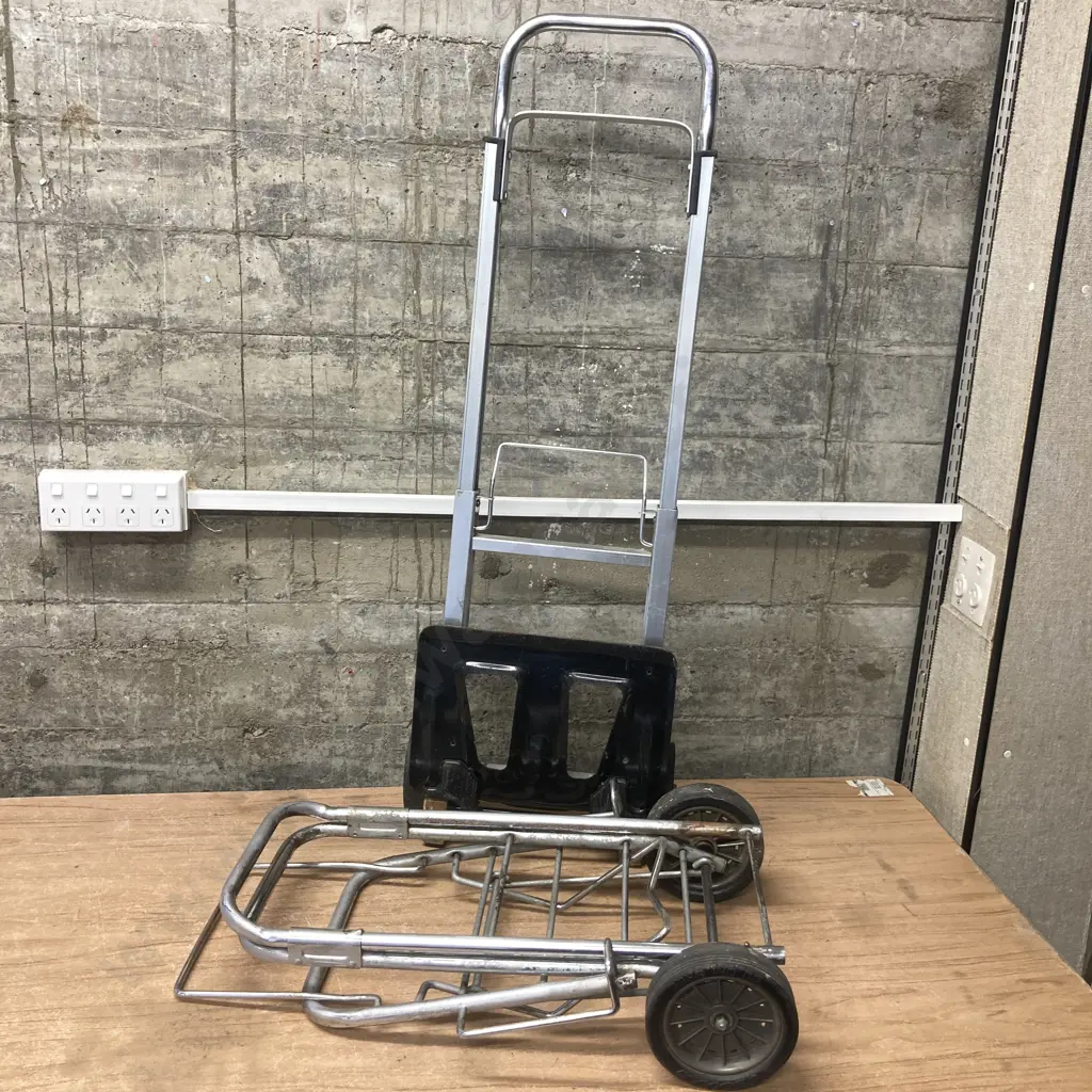 Folding Luggage Trolley & Folding Barrow Image 1++